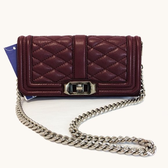 Rebecca Minkoff Mini Love Leather Clutch